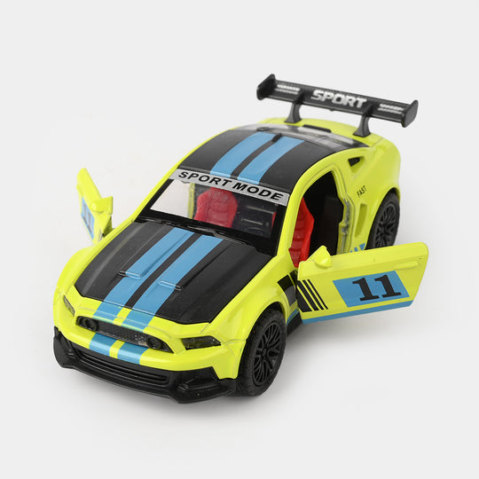 Die-Cast Model Car with Light & Sound for Kids