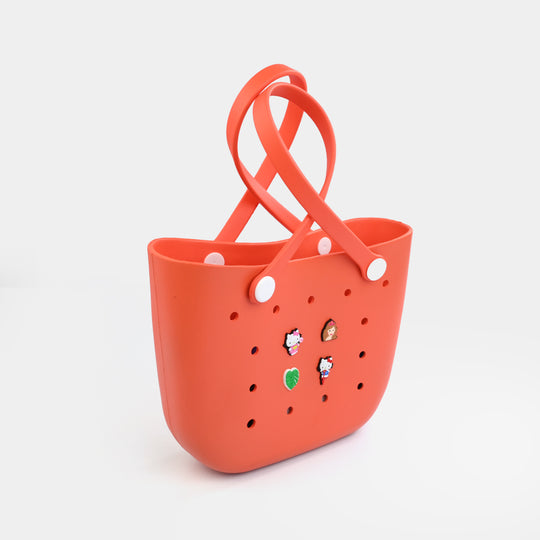 EVA Silicone Accessory Tote Bag/Travel Handbag