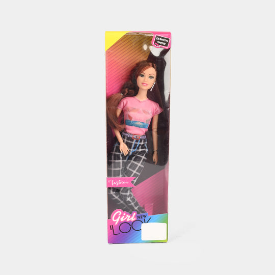 Fashion Girl Doll – Stylish 11.5" Poseable Doll
