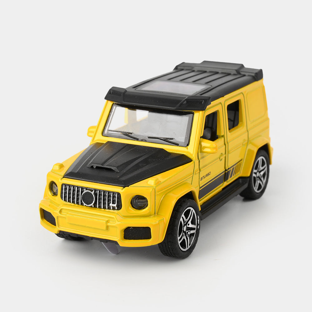 Die-Cast Car with Light, Sound & Pull-Back Action