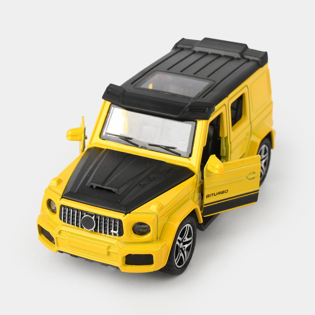 Die-Cast Car with Light, Sound & Pull-Back Action