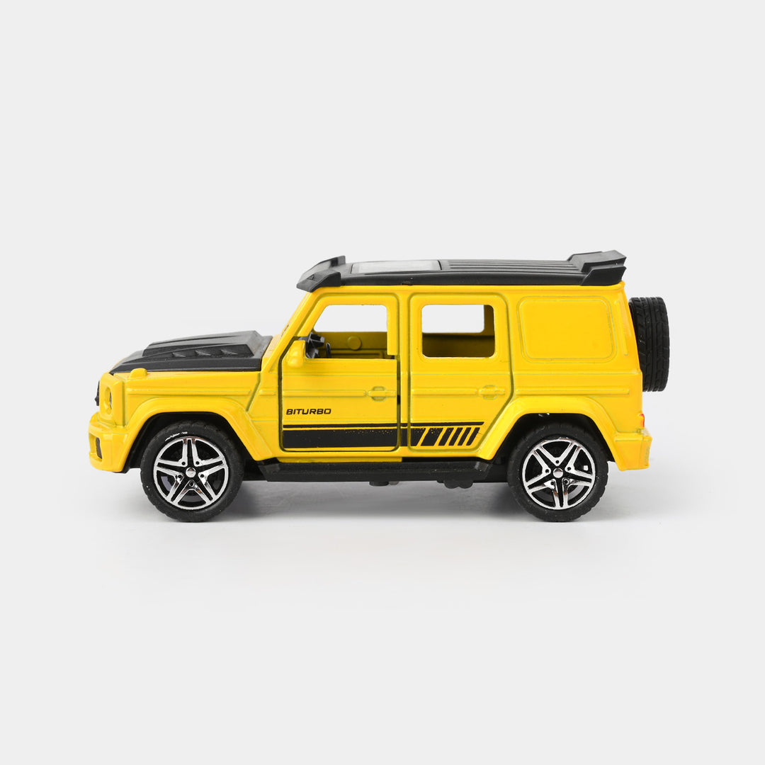 Die-Cast Car with Light, Sound & Pull-Back Action