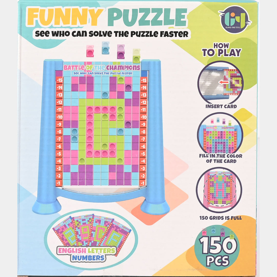 Funny Puzzle Brain Game Set | 150PCs