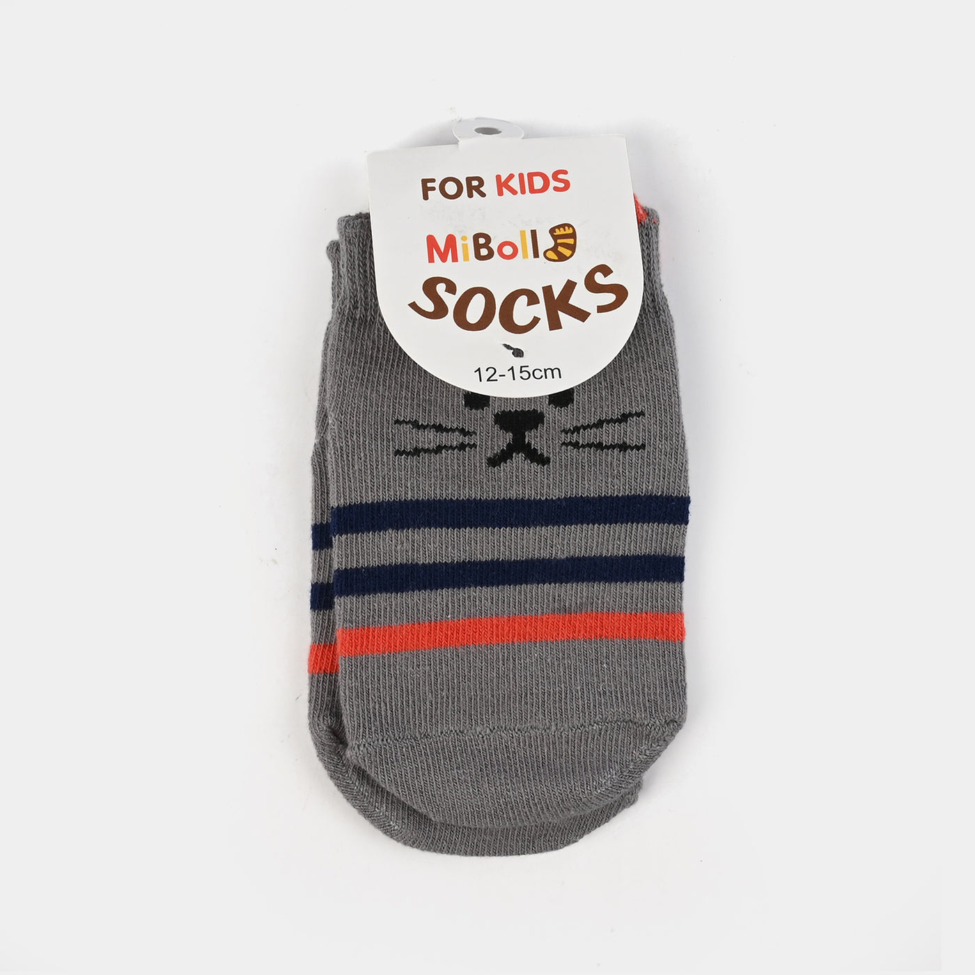 Boys Socks Anti Slip Grey | 12M+