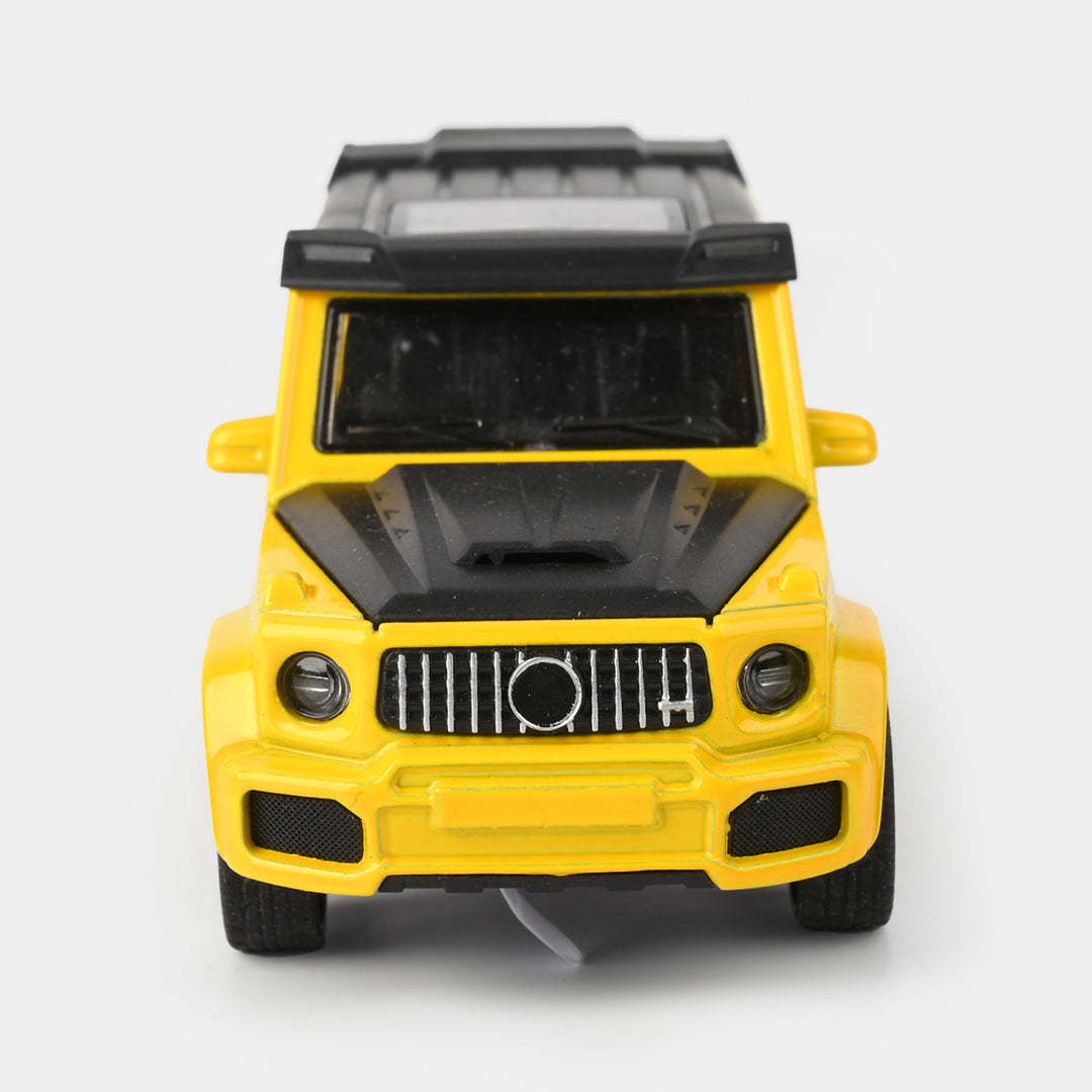 Die-Cast Car with Light, Sound & Pull-Back Action