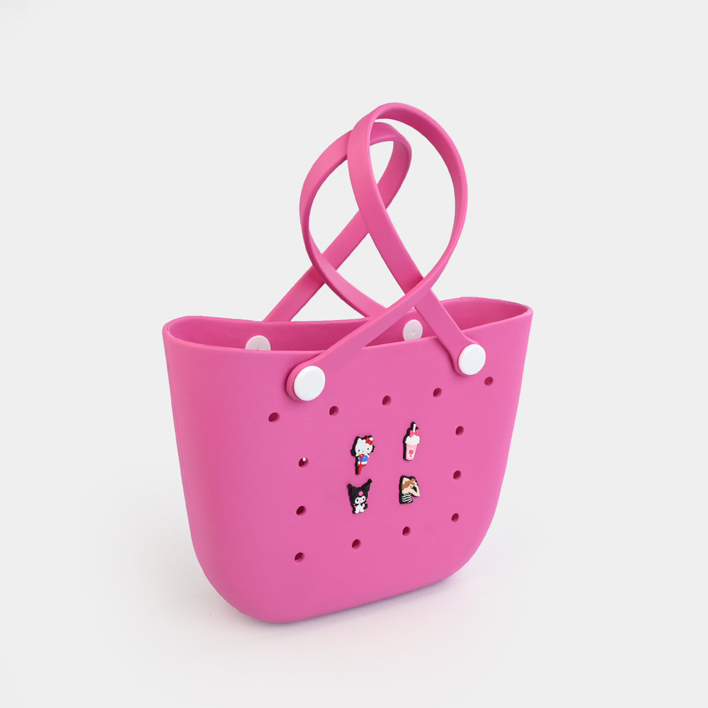 EVA Silicone Accessory Tote Bag/Travel Handbag