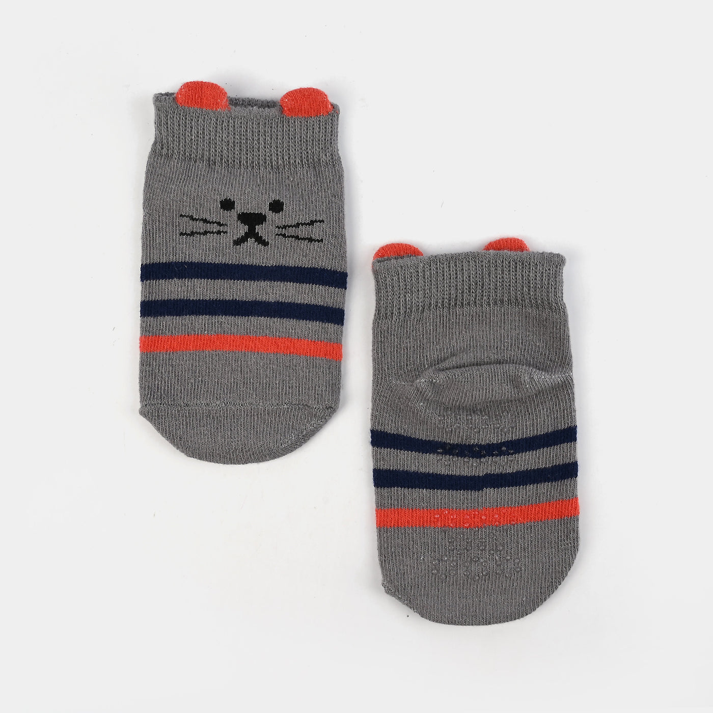 Boys Socks Anti Slip Grey | 12M+