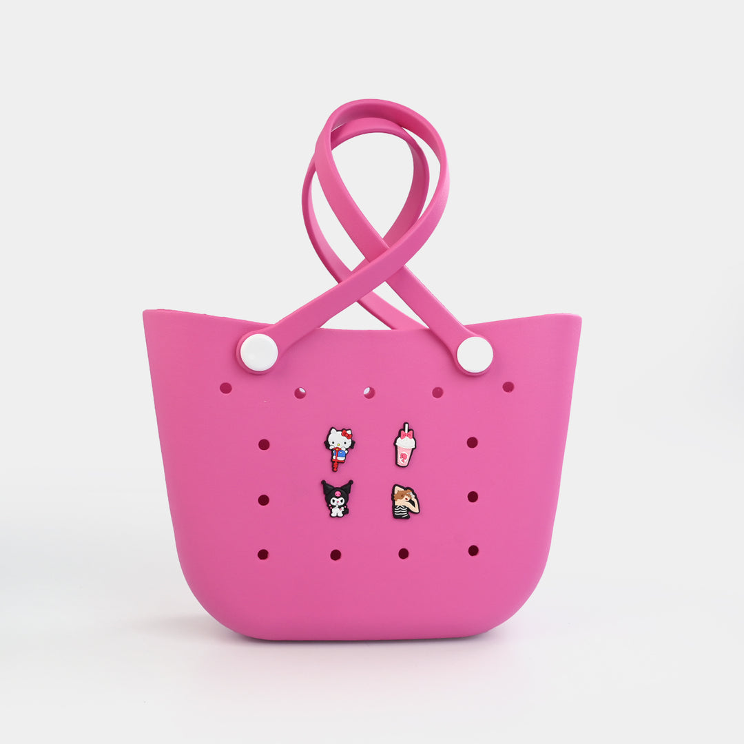 EVA Silicone Accessory Tote Bag/Travel Handbag