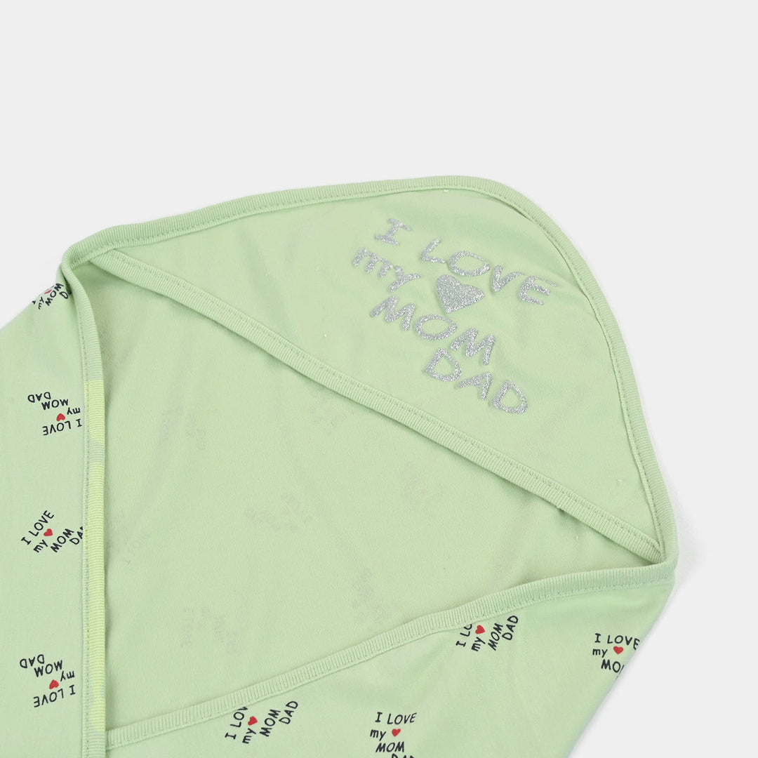 Hooded Baby Wrapping Sheet