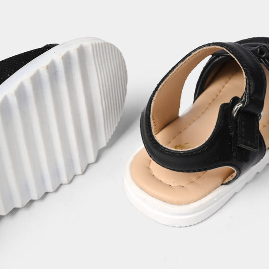 Girls Sandal ES-06-BLACK