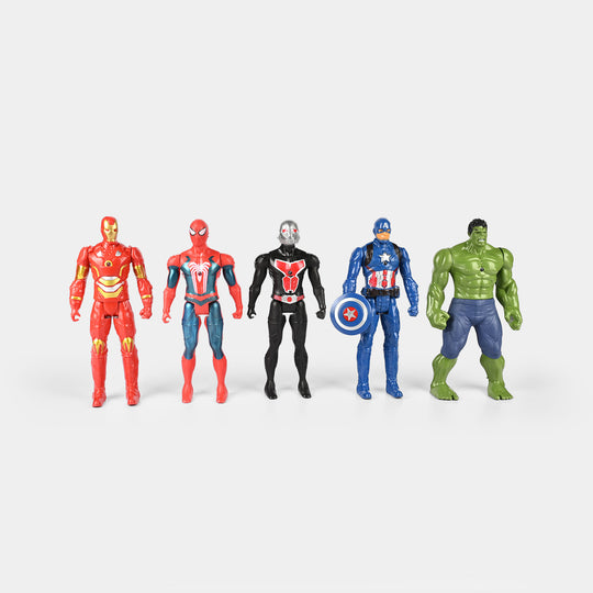 Superheros Action Figure Set For kids -5pcs