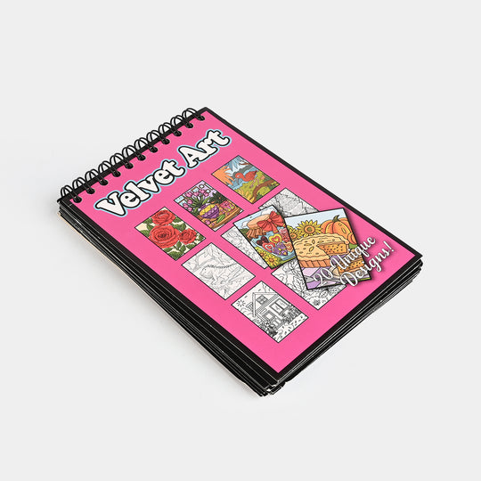 Velvet Art Coloring Book