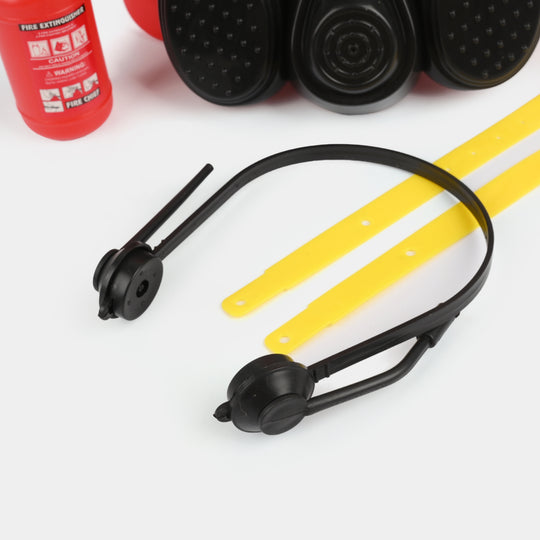 Firefighter Uniform and Safety Gear Set for Kids