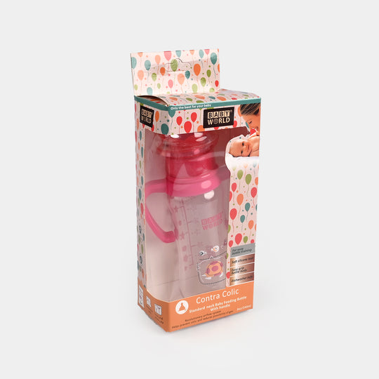 Standard Neck Bottle Rattle Cap 250ml | 2016 Pink
