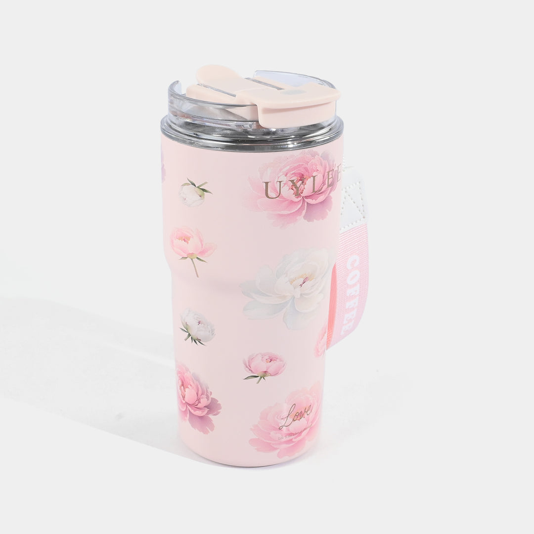 Stainless Steel Straw Mug 500ml