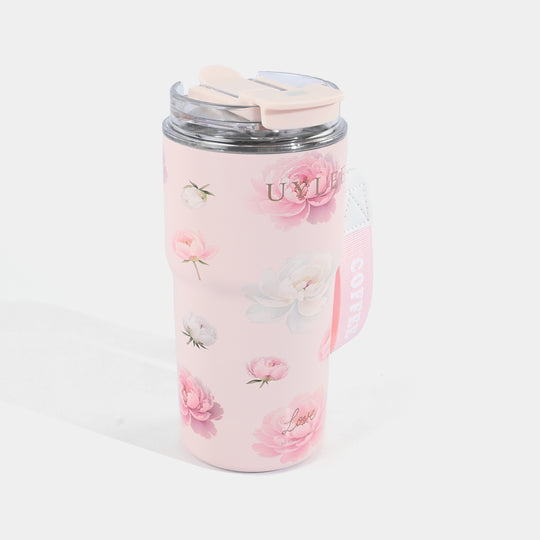Stainless Steel Straw Mug 500ml