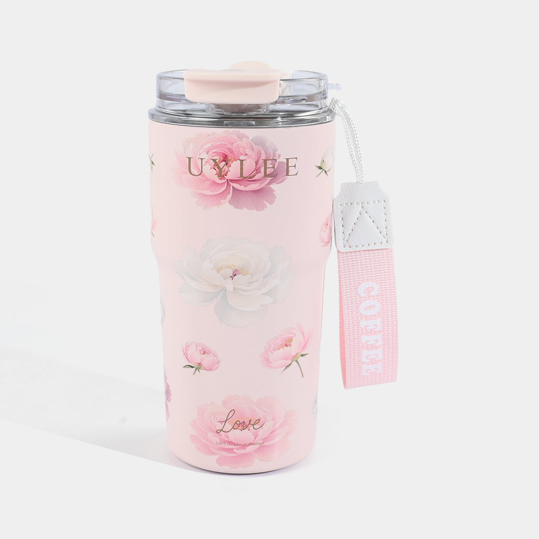 Stainless Steel Straw Mug 500ml
