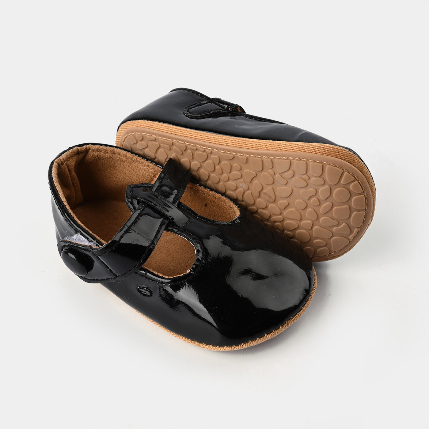 Baby Girl Shoes E142-BLACK