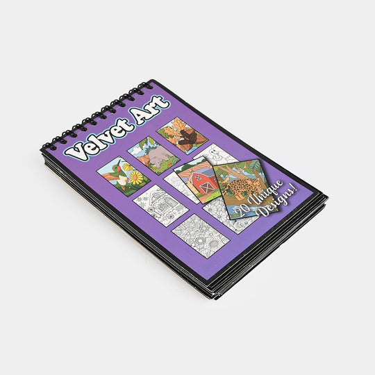 Velvet Art Coloring Book