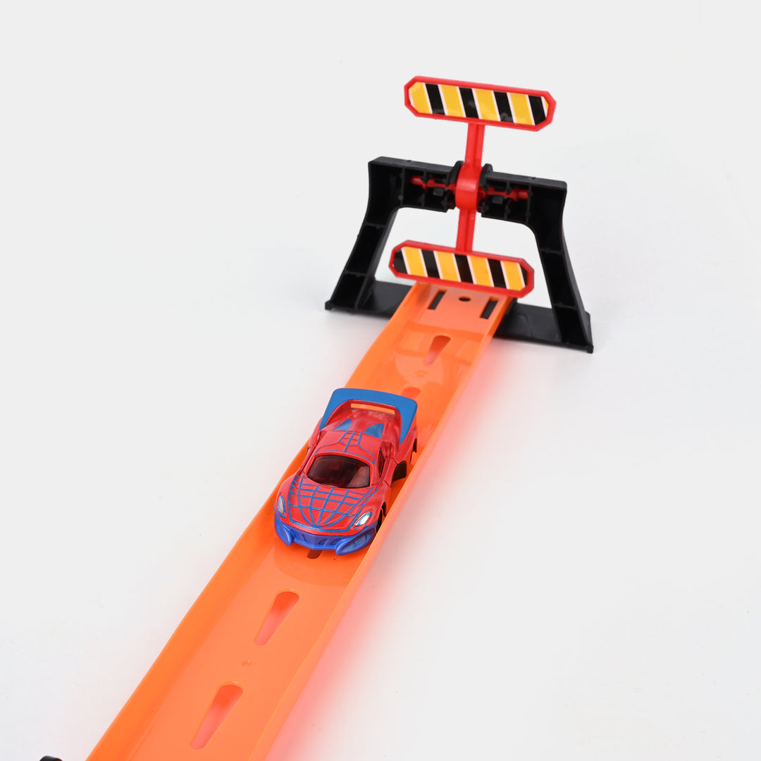 Hot Wheel Dinky Launcher Track Play Set For Kids