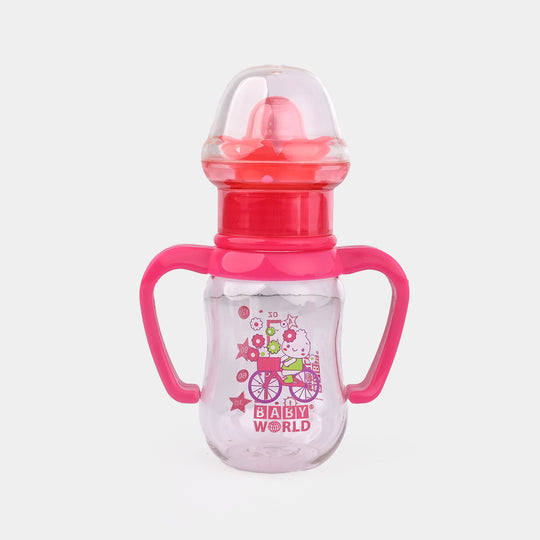 Standard Neck Bottle Rattle Cap 250ml | 2017 Pink