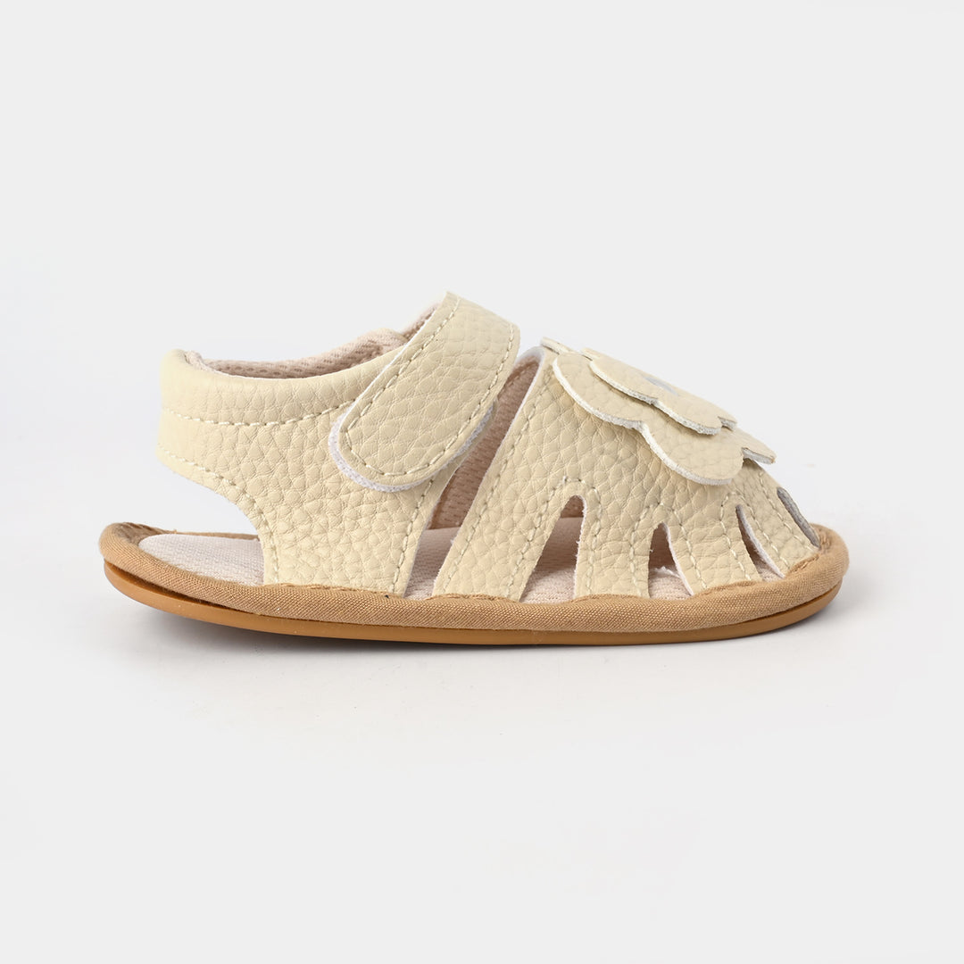 Baby Girl Shoes H39-BEIGE