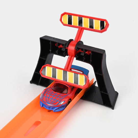 Hot Wheel Dinky Launcher Track Play Set For Kids