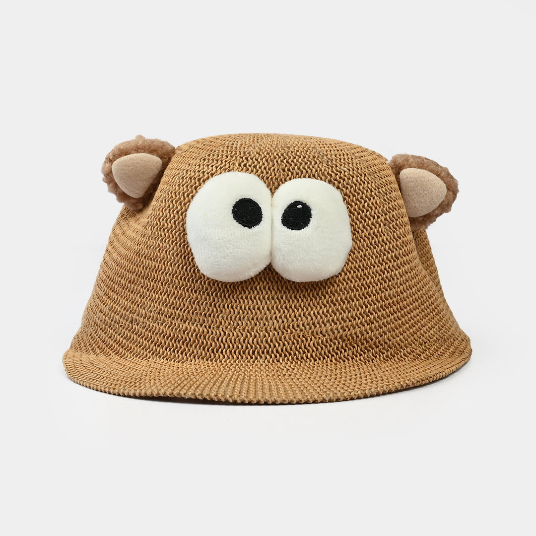 Cute Baby Sun Round Cap/Hat with Elastic | 12M+