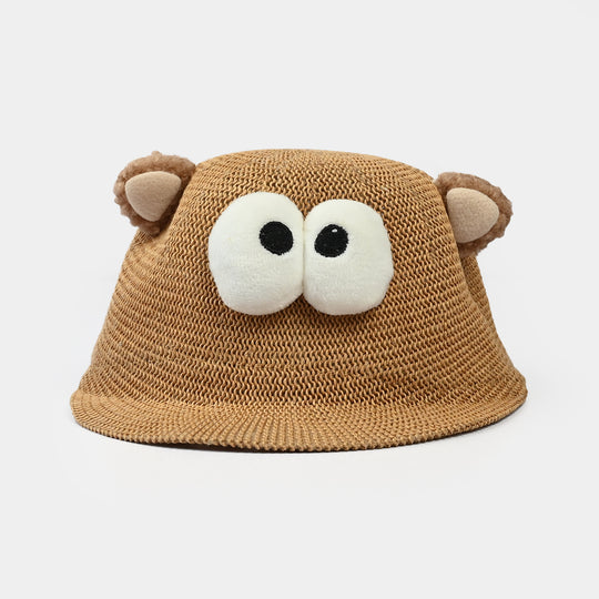 Cute Baby Sun Round Cap/Hat with Elastic | 12M+
