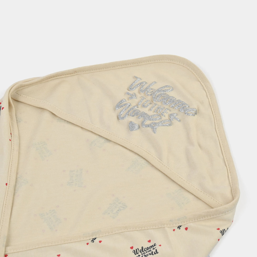 Baby Wrapping Sheet | Welcome to the World