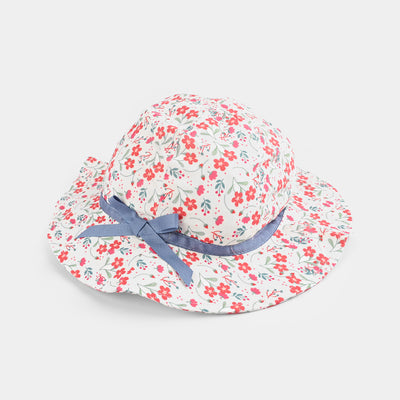 Baby Round Cap/Hat | 9M+ | Red