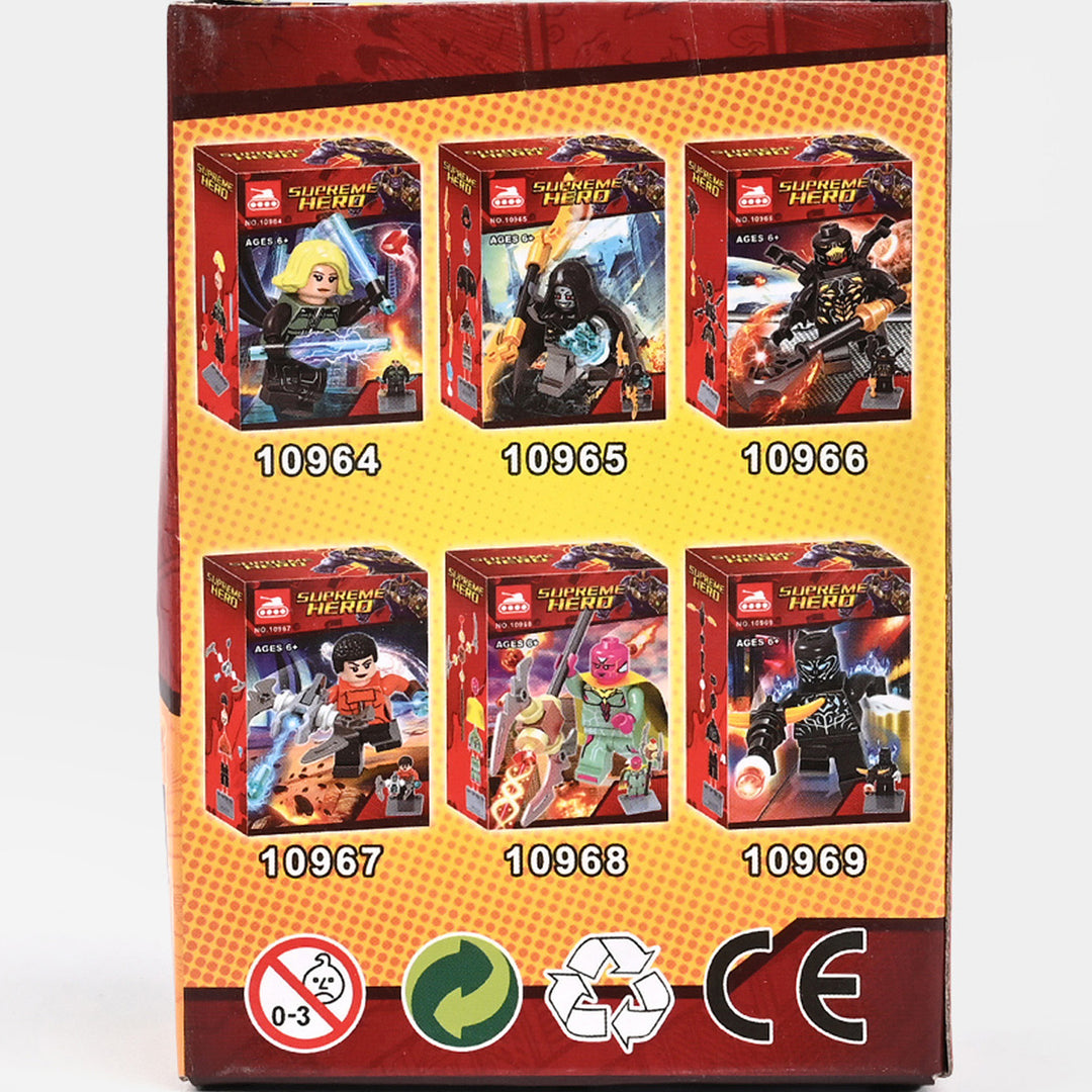Mini Character Figure Building Blocks Set