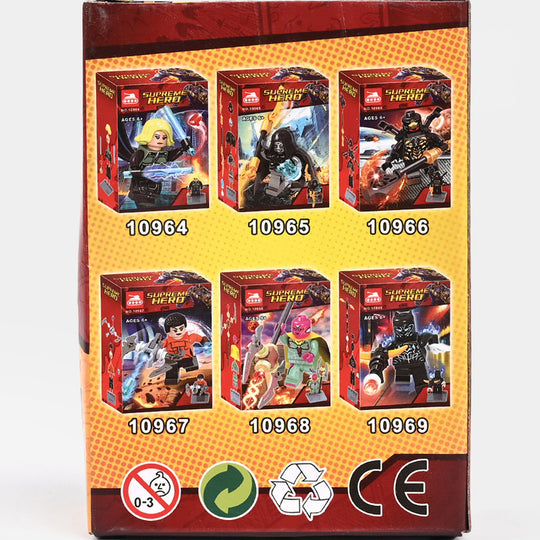 Mini Character Figure Building Blocks Set
