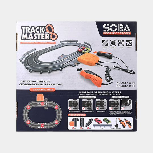 Soba Slot Racing Track Set For Kids