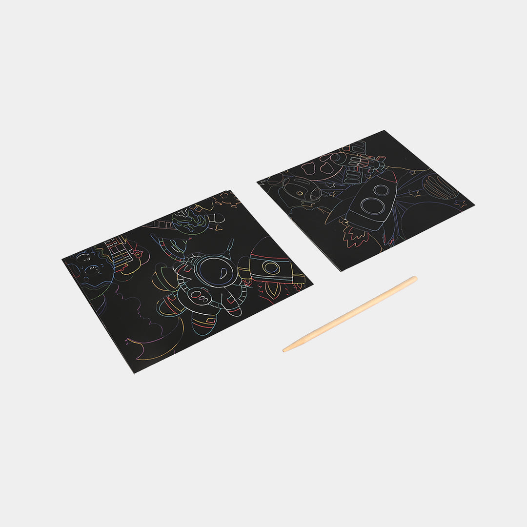 Magic Scratch Cards Art Set