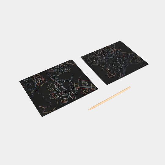 Magic Scratch Cards Art Set