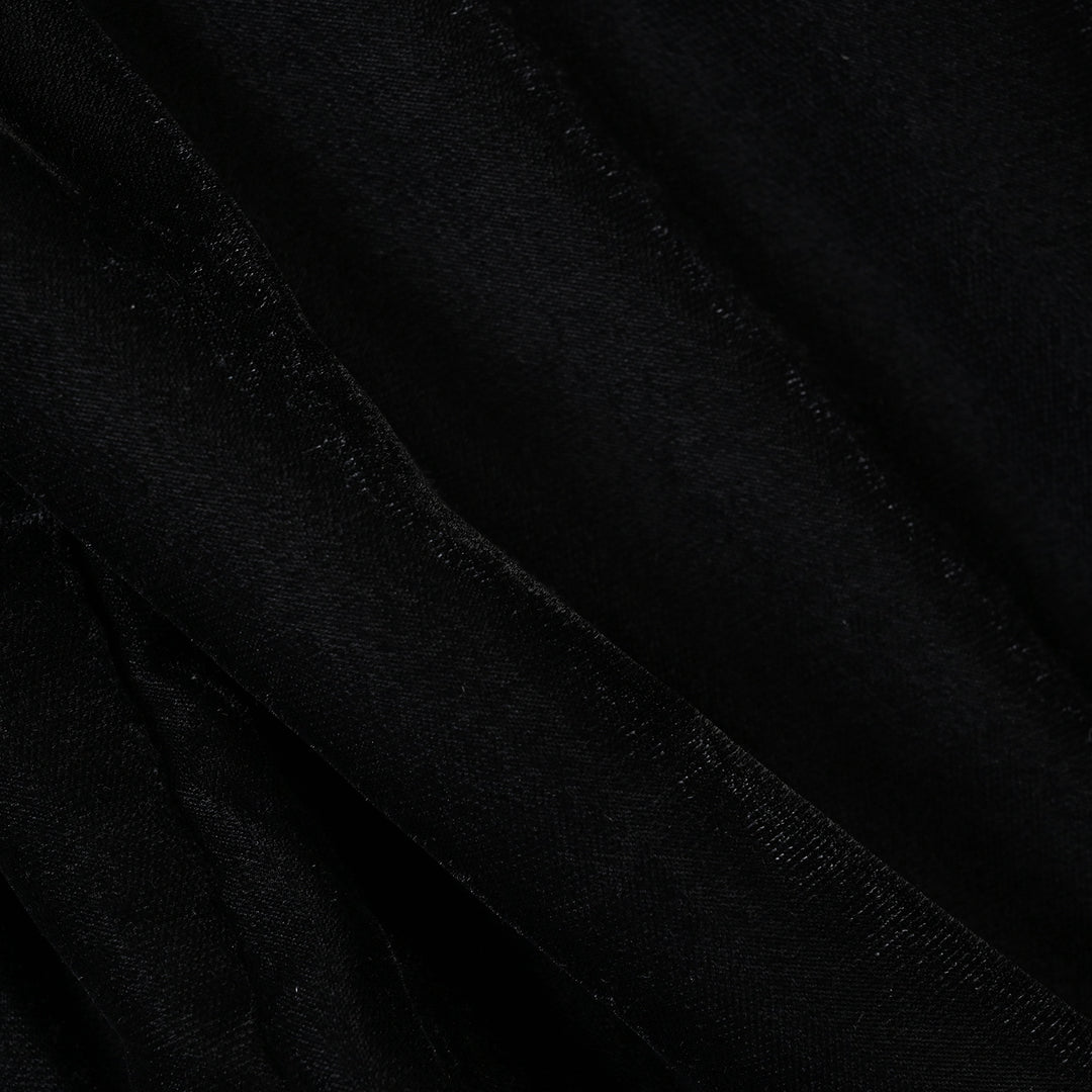 Girls Velvet 3Pcs Luxe Grace-BLACK