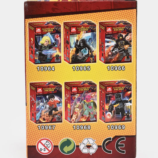 Mini Character Figure Building Blocks Set