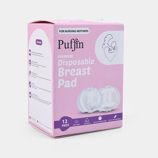 Puffin 12Pcs Disposable Breast/Nursing Pad