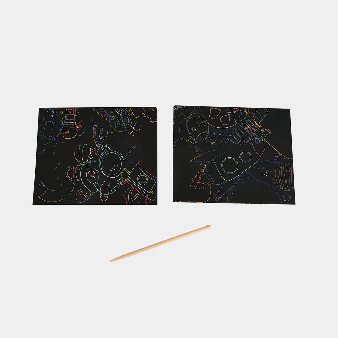 Magic Scratch Cards Art Set