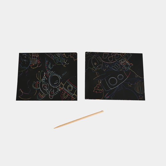 Magic Scratch Cards Art Set