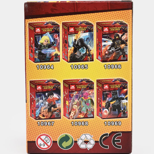 Mini Character Figure Building Blocks Set