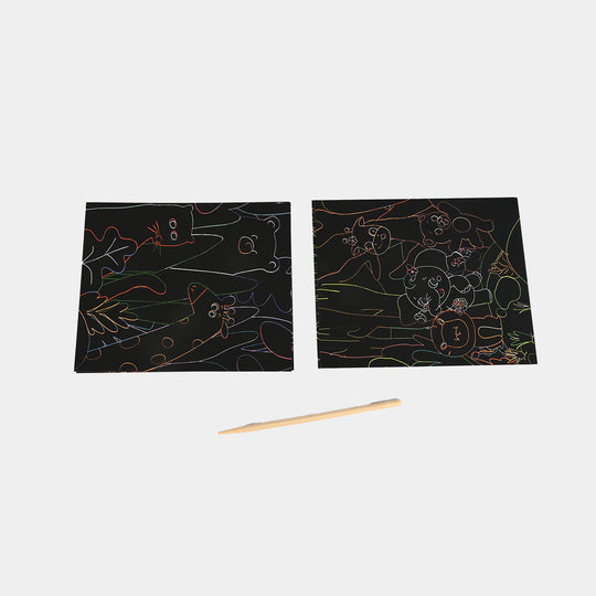 Magic Scratch Cards Art Set