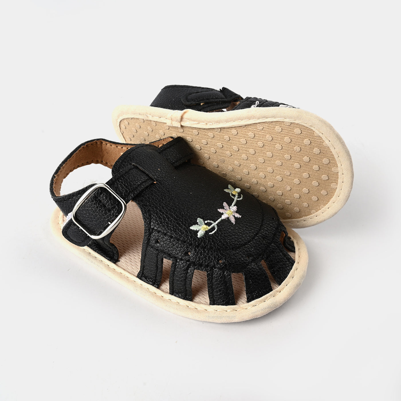 Baby Girl Shoes E155-BLACK