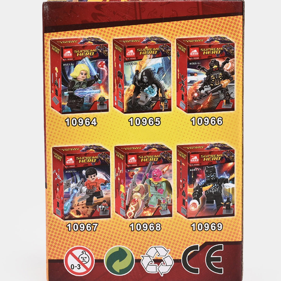 Mini Character Figure Building Blocks Set