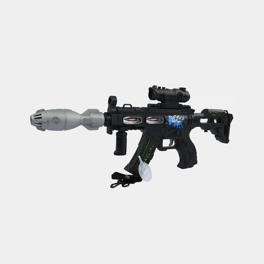 Action Toy Blaster with Carrying Strap and Magazine
