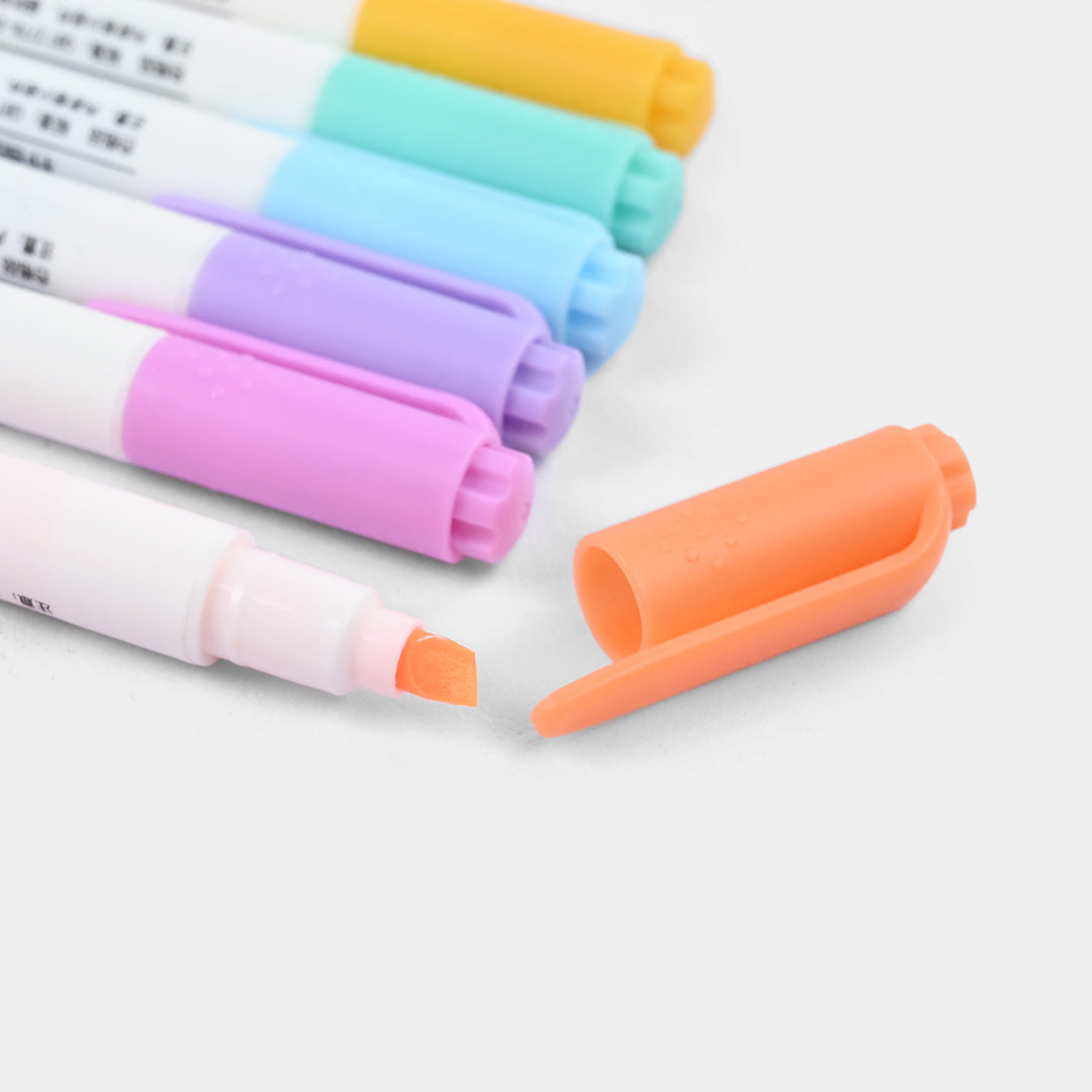 Bairida Liquid-Control Highlighter Set – 6 New Pastel Colors