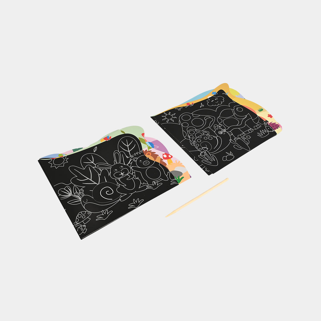 Magic Scratch Cards Art Set