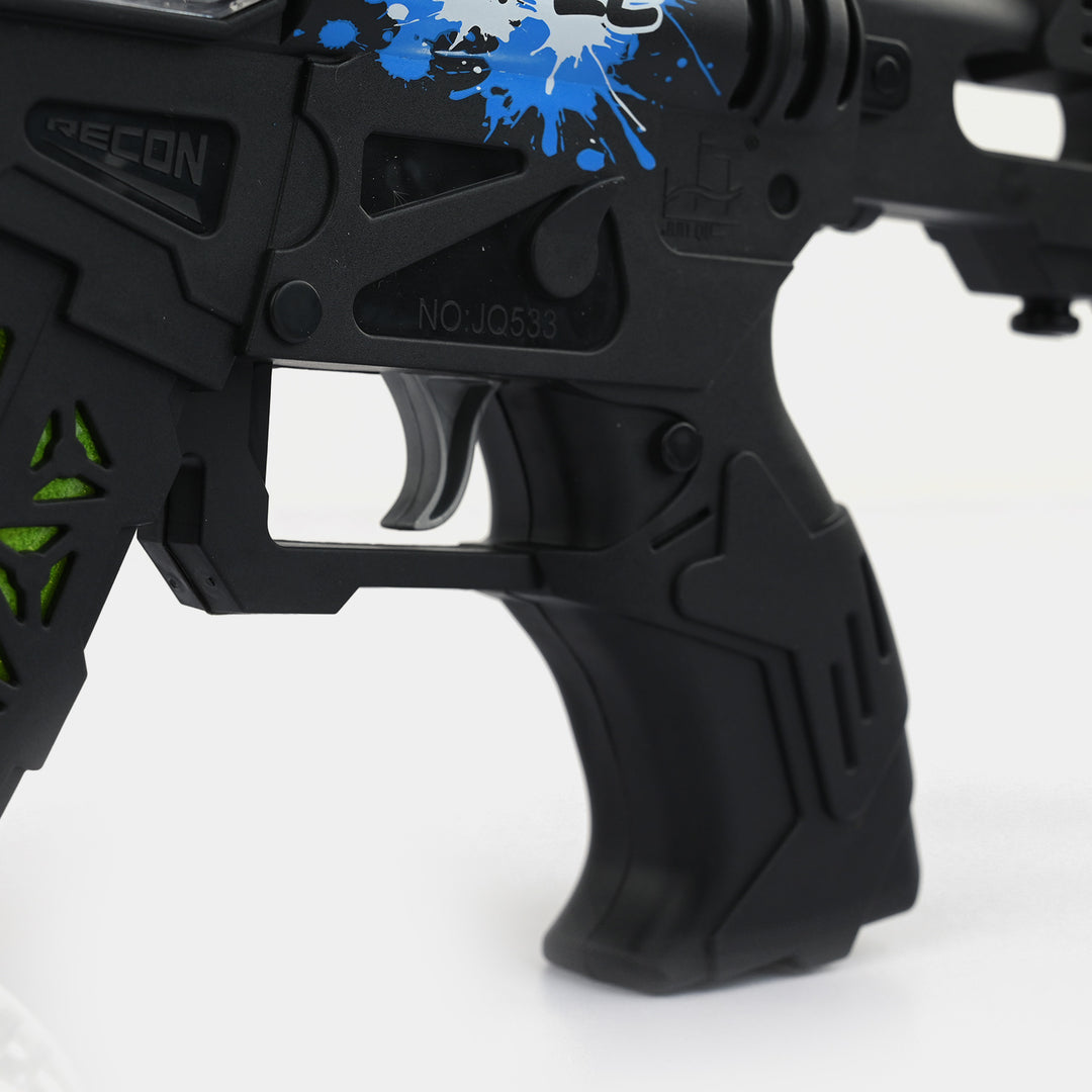 Action Toy Blaster with Carrying Strap and Magazine