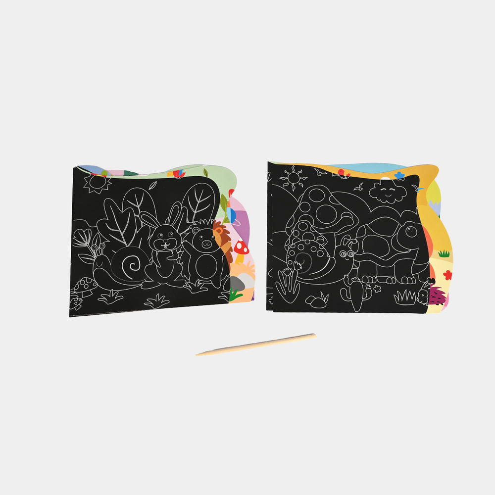 Magic Scratch Cards Art Set